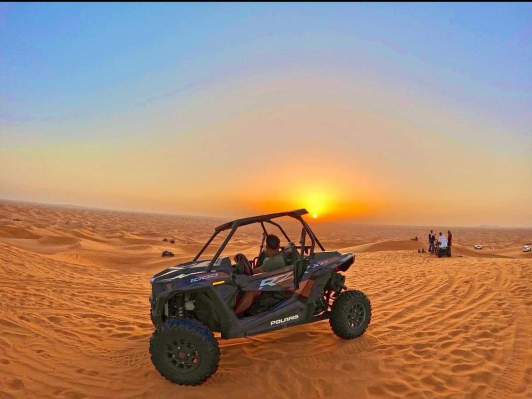Sunset buggy ride