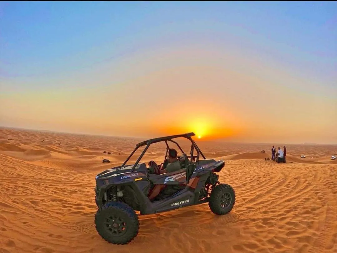 Sunset buggy ride
